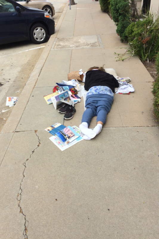 Homeless on Rosecrans